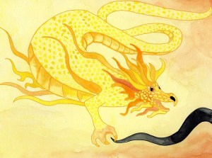 yellow dragon